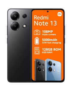 Xiaomi Redmi Note 13 Midnight Black