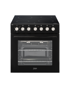 Univa 60cm Oven Ceran Hob Black U336CB-1