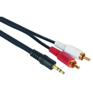 Ultra Link 3.5mm Audio Jack To 2XRCA 3m 2RCA0300P