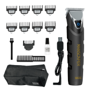 Wahl Manscaper Black Ops Lithium Ion Cordless USB Beard Trimmer Kit