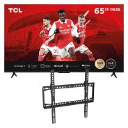 TCL 65-inch 4K HDR Google TV-65P635 + Ultra-Link 21-70 inch Tilt TV Bracket