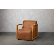 Amalfi II Occasional Chair, Andes Bourbon