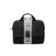 Volkano Focus Series 15.6” Laptop Toploader & Wireless Mouse