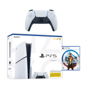 PS5 Slim Disc Edition with Mortal Kombat 1 and Additional DualSense 5 Controller