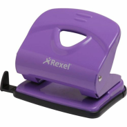 Rexel V230 2 Hole Metal Punch Purple