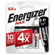 Energizer Max AA 4 Pack