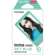 Fujifilm Instax Film Mini Sky Blue Pack Of 10