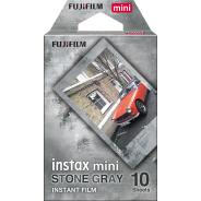 Fujifilm Instax Film Mini Stone Grey Pack Of 10