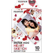 Fujifilm Instax Film Mini Hearts Pack 10 Sheets