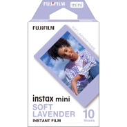 Fujifilm Instax Film Mini Lavender Pack Of 10