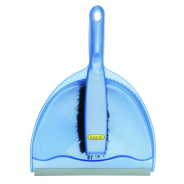 Addis Dustpan/Brush Set Blue