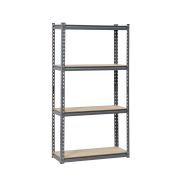 Wildberry 4 Tier MDF Metal Stand Grey