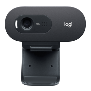 Logitech C505 HD Webcam - Black