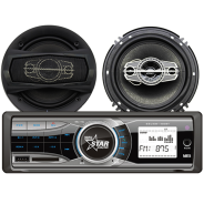 Starsound SS -600DL Bluetooth radio and 6.5inch speaker Combo