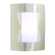 Eurolux O144SS Wall Light IP44 Stainless Steel