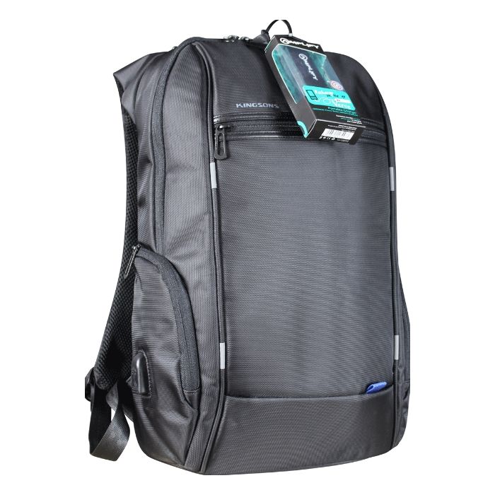 Kingsons 15.6-inch Smart Backpack - With PB - HiFi Corporation