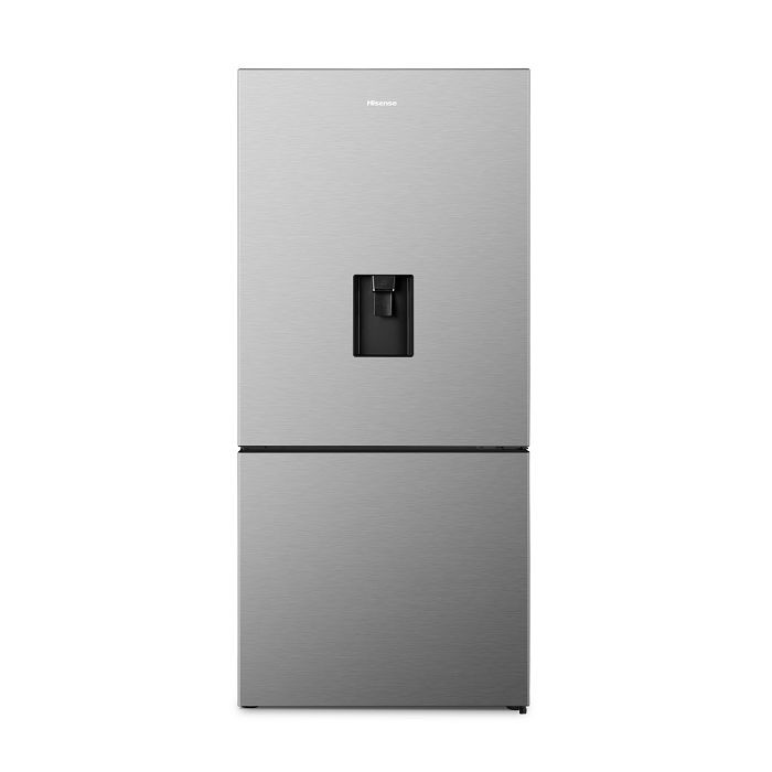 Hisense 263L Fridge Freezer With Water Dispenser Silver, 50% OFF