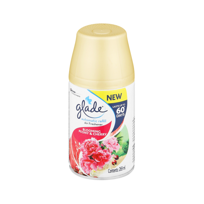 Glade Automatic Spray Refill Blooming Peony & Cherry 269ml - HiFi  Corporation