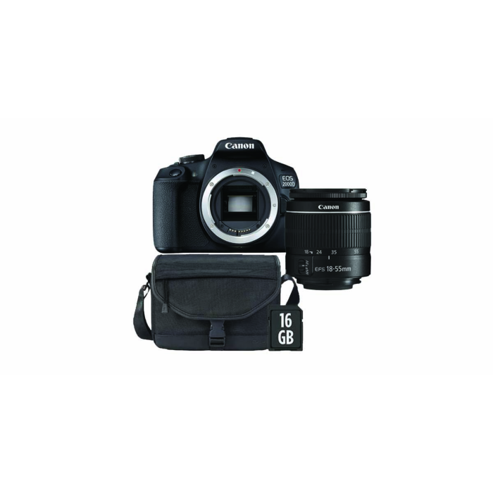 Canon EOS 2000D Digital SLR Camera Body Black + 18-55mm DC III Lens Kit  Online Shopping on Canon EOS 2000D Digital SLR Camera Body Black + 18-55mm  DC III Lens Kit in