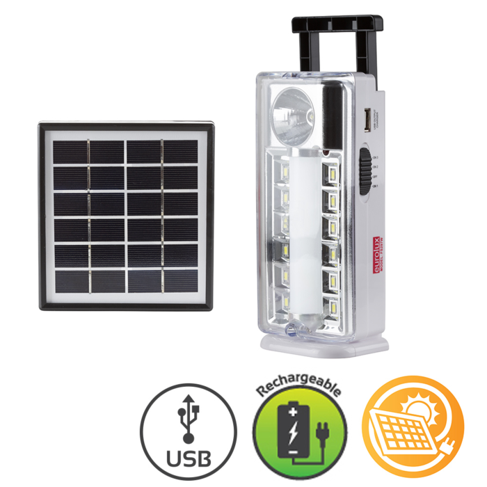 eurolux rechargeable emergency lamp