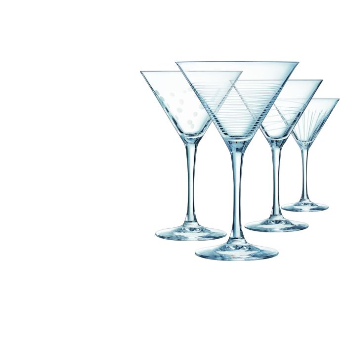 Cristal D Arques Illumination 300ml Cocktail Glass Set Of 4 Hifi Corporation
