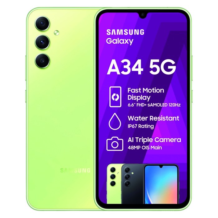 Samsung Galaxy A34 5G Green - HiFi Corporation
