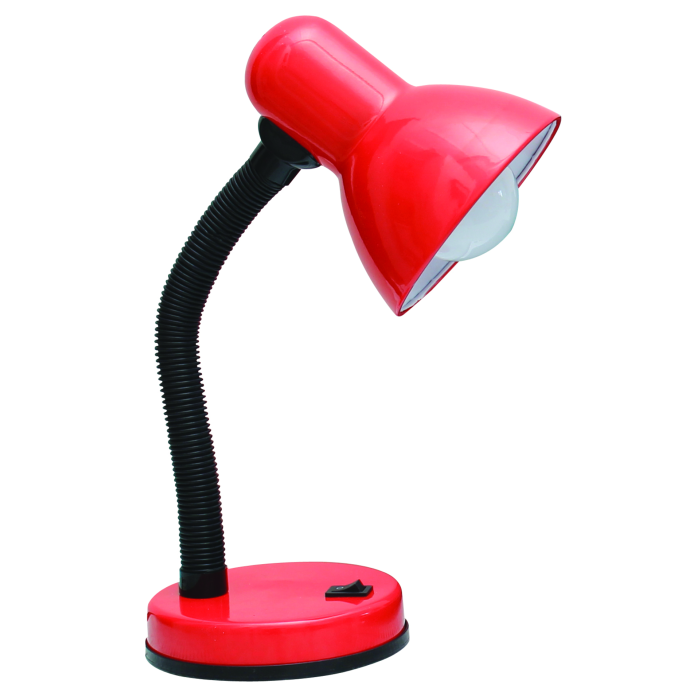 Eurolux Student Desk Lamp 130mm Red - HiFi Corporation