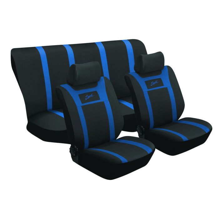 Sport Piece Car Seat Cover Blue HiFi Corporation