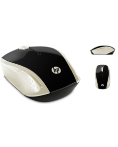 HP Wireless Mouse 200 Silk Gold)