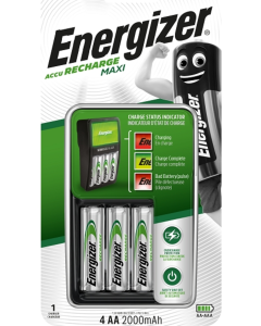 Energizer Maxi Charger+4AA 2000