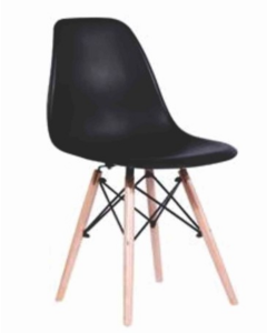 Vegas Style Mid Back Chair Black