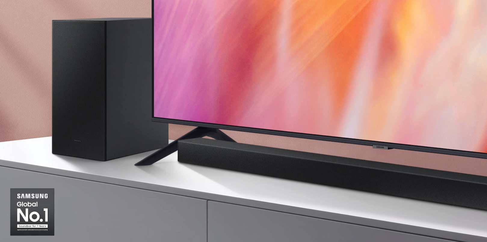 samsung soundbar with lg oled